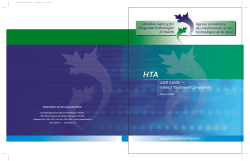 USER GUIDE &mdash; Indirect Treatment Comparison