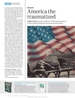 America the traumatized