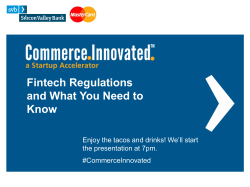 Fintech Regulations and What You Need to Know