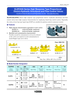ELDF(H) - fluid power engineering co.,ltd.