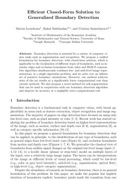 Efficient Closed-Form Solution to Generalized Boundary Detection