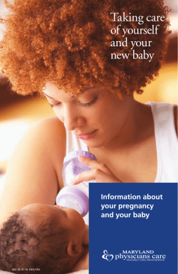 Baby Book - Maryland Physicians Care