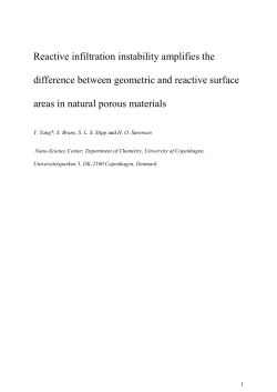 Reactive infiltration instability amplifies the difference between