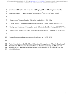 Structure and function of the bacterial and fungal gut flora