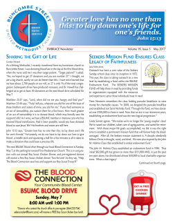 Greater love has no one than this: to lay down one`s life for one`s