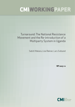 this publication - Chr. Michelsen Institute