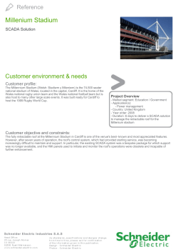 Millenium Stadium - Schneider Electric