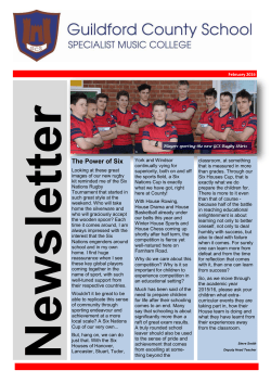 The Power of Six - Guildford County School