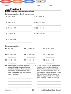 Practice B 2-4 - Scarsdale Public Schools