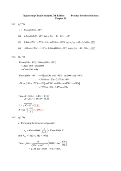 Solution to Practice Problems Chapter 10 HKD7e
