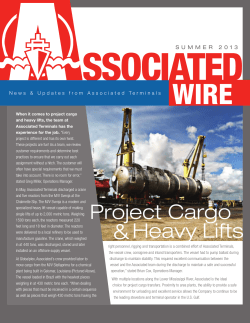 Summer 2013 - Associated Terminals