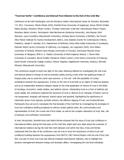 Conference Report