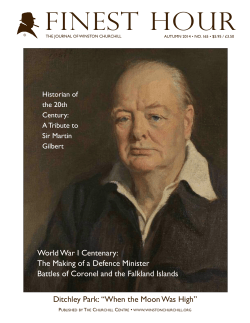 This Issue - WinstonChurchill.org
