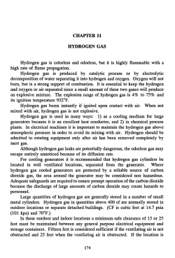 CHAPTER 11 HYDROGEN GAS Hydrogen gas is colorless and