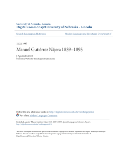 Manuel Guti&eacute;rrez N&aacute;jera 1859&ndash;1895