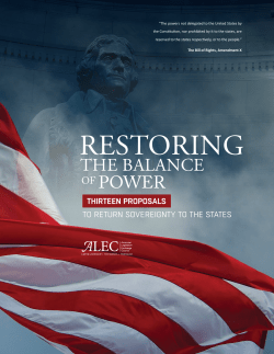 PDF - American Legislative Exchange Council