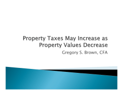 Gregory S. Brown, CFA - Santa Rosa County Property Appraiser