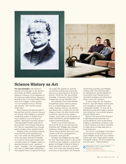 Science History as Art