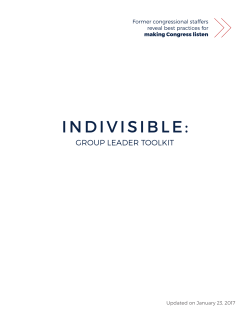 Indivisible Tool Kit