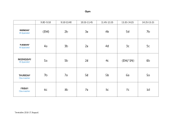 (EM) 2b 3a 4b 5d 7b 4a 3b 2a 4d 3c 5c 5a 5b 2d 4c (EM/ SN) 6b 7b