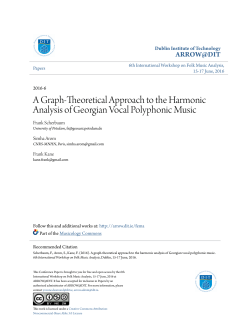 A Graph-Theoretical Approach to the Harmonic