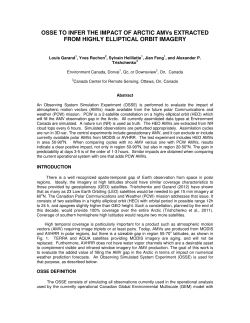 OSSE to infer the impact of Arctic AMVs extracted from highly
