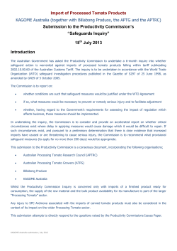 Submission 12 - Kagome Australia