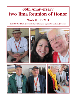 Iwo Jima Reunion of Honor