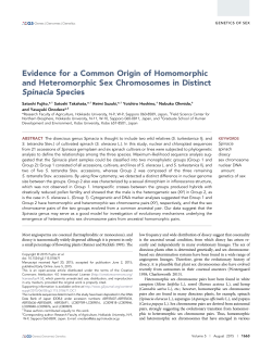 Full Text  - G3: Genes | Genomes | Genetics