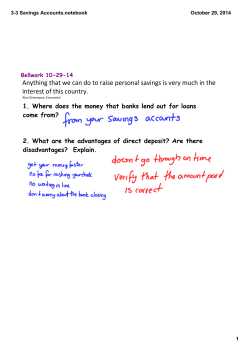 3-3 Savings Accounts.notebook