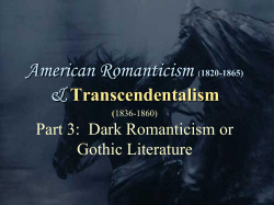 American Romanticism
