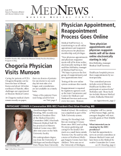 June - Munson Healthcare