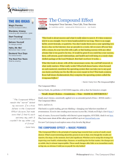 The Compound Effect - Dragonfire Nutrition