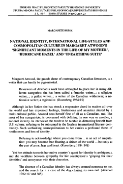 National identity, international life-styles and cosmopolitan culture in