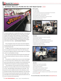 8.5 ton carrier article - Jerr-Dan