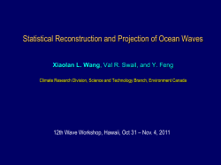 Presentation - International Workshop on Wave