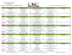 March 2017 9-12 Main Menu Monday