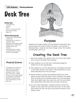 Desk Tree - Scholastic