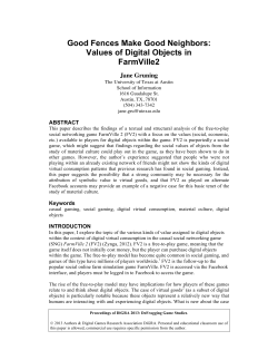 Good Fences Make Good Neighbors: Values of Digital