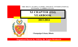 xi chapter (#14) yearbook