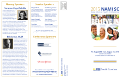 Plenary Speakers Session Speakers Conference