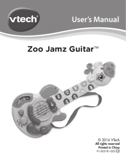 80-179000 Zoo Jamz Guitar
