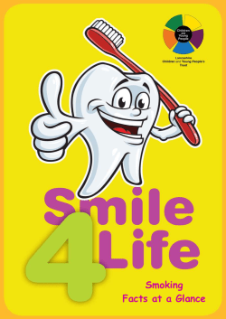 Smoking Facts at a Glance Smoking Facts at a Glance