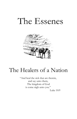 The Essenes - His Holy Church