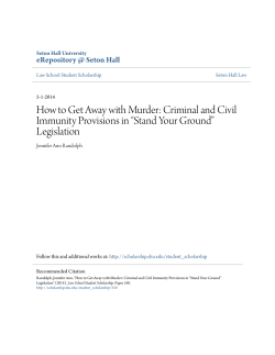 How to Get Away with Murder