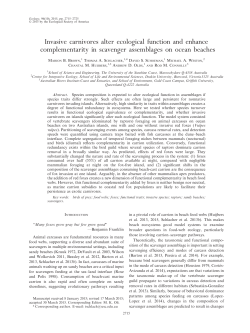 Invasive carnivores alter ecological function and enhance