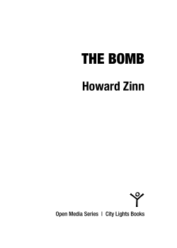 THE BOMB - City Lights Books