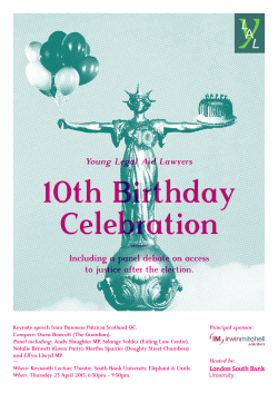10th Birthday Celebration