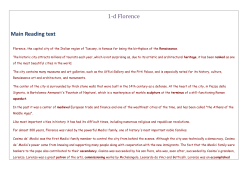 1-d Florence Main Reading text