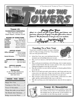 January 2011 - cgpnewsletters.com